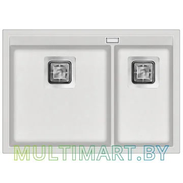 Кухонная мойка Aquasanita Delicia SQD150AW (alba 710)